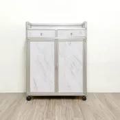 (店+)【空間特工】鋁合金透氣鞋架  復古招財款 廚房電器架 衣物收納 戶外層架 玄關置物 置物架 電器櫃 櫥櫃 儲藏櫃 不鏽鋼鐵櫃 