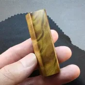 【巧藝坊】四川千年 陰沈木金絲楠木印章 漂亮閃電水波紋 金絲爍耀 開運章 公司章 方章1.6-1.7-6.2公分