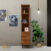 WAKUHOME 瓦酷家具歐克斯工業生活1.3尺衣櫃-寬40*深54*高197cm