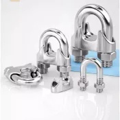 TIG啟思工業 TIG 啟思工業 白鐵鋼索夾 304鋼夾 不銹鋼夾 另售:白鐵鋼索 包膠鋼索 白鐵伸縮器 白鐵吊環 吊帽