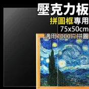 旻泉精品批發網 75cm x 50cm 高透光MS壓克力板 厚度1.2ＭＭ/一片入(促299) 1000片拼圖框專用厚透明板 透明面板 MS板【APP滿額下單10%點數(單一帳號最高1000點)】9/30止