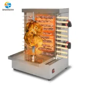 燒烤爐 商用燃氣 雙頭燒烤爐  臺式電熱旋轉 雙頭燒烤爐 營業用烤肉架 電烤爐 電熱燒烤爐 卡式燒烤爐 不銹鋼燒烤爐