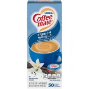 美國 雀巢 Coffee-mate 咖啡伴侶 液體咖啡奶精球 French Vanilla 法式香草 50入