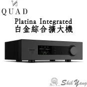 可議價 QUAD Platina Integrated 白金綜合擴大機 迎家公司貨 綜合擴大機 AB類200瓦 黑色