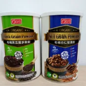 康健生機《無糖配方》 短效出清-有機黑五寶多穀飲、有機杏仁堅果飲(500g/罐)