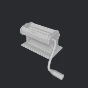 3D模型 微型麵條機模型|準備打印的微型 3D 模型