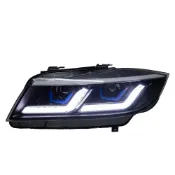 (質量保固）專用于BMW 3系E90大燈總成05-12款三系雙光透鏡LED日行燈前大燈