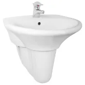 ALEX 【 電光】面盆 洗臉盆 ALC3101 / ALC3104 單孔三孔4“面盆 短腳