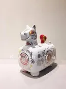洪易 HUNG YI 馬上有心 中秋禮盒 禮坊 RIVON 馬 白馬 當代藝術 文創 中秋 禮盒
