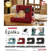 🔥現貨🔥JANOME Epolku迷你縫紉機模型 ToysCabin 扭蛋 轉蛋 微縮模型 古早 懷舊 裁縫機《弘名文具