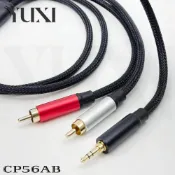 (店+)現貨 發燒級 RCA音源線 3.5mm 轉 RCA線 3.5mm音源線 AV轉3.5 AUX 手機播放線 TRS
