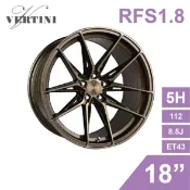 【4%點數】真便宜 [預購]泓越 VERTINI旋鍛鋁圈輪框 RFS1.8 18吋 5孔112/8.5J/ET43(髮線古銅金)【限定樂天APP下單享點數回饋】