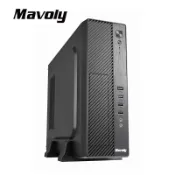 【豪騰電腦】Mavoly 松聖 M16 草莓 M-ATX 機殼 + 400w power 黑化 USB3.0