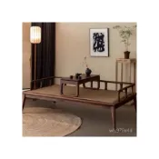 (店+)免運 可開發票 新中式禪意羅漢床小戶型家用實木貴妃榻客廳沙髮床辦公室雙人床