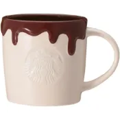 (店+)STARBUCKS星巴克 情人節Logo馬克杯 巧克力色 355ml