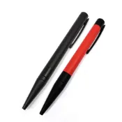 【S.T.Dupont 都彭】D-霧黑桿/紅桿黑夾 原子筆(265115/265116)