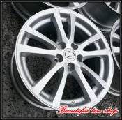 『美麗輪胎店 中古原廠圈 』原廠鋁圈 LEXUS IS250 18吋 5X114 前後配 中心孔60.1高亮銀 (極新)
