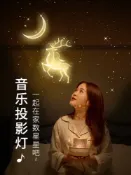 協貿國際日用品生活4館 裝飾燈生日快樂背景求婚創意用品布置場景氛圍房間后備箱投影驚喜