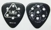 Fernandes hide 黑色 打洞 吉他Pick  X Japan吉他手