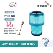 適用 Dyson 戴森 V15 SV22 吸塵器Fluffy Absolute Total Clean 集塵HEPA濾芯