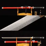 【龍泉劍莊】古風寶劍橫刀龍泉市鍛造花紋收藏級優質收藏刀劍未開刃