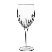 (店+)【Luigi Bormioli】義大利無鉛水晶雕刻紅酒杯 390ml 1入(紅酒杯 白酒杯 水晶杯 無鉛水晶玻璃)