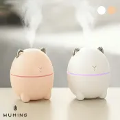 WUMING無名 貓咪 造型 USB 桌面 加濕器 水氧機 簡約 日韓風 保濕 安靜 噴霧 裝飾 交換禮物 生日禮物 『無名』 P12106