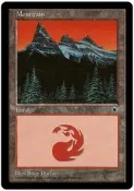魔法部屋MTG單卡售Portal入門 一版(Basic Land) Mountain山脈 C【英文NM+SP+MP】