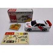 「出清」絕版「全新」Tomica Mitsubishi 三菱 Lancer  EVO 4 VI WRC  NO 104