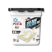 【日本P&G】4D炭酸機能活性去污強洗淨洗衣凝膠球-黑蓋微香型12顆/盒(洗衣機槽防霉洗衣精膠囊球平輸品)