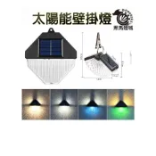 (店+)太陽能壁掛燈｜【黑馬燈城】｜庭院燈/花園燈/小夜燈/停電燈/免插電/造景裝飾燈/走廊燈/戶外燈/LED【A176】