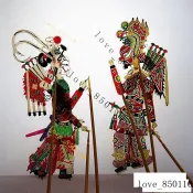 皮影戲手工diy皮影人偶白龍馬道具幕布人物西遊記幼兒園diy材料包皮影戲敎學幼兒園域材料 放手工diy