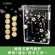 【JIMSO仁壽】壓克力門鈴盒 對講機盒(小款) 門口機防護罩 透明盒 壓克力盒 防雨罩 防水箱保護盒開關盒門鈴電鈴