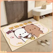 桃園出貨💕一二布布玄地墊 一二地墊 布布地毯 關大門口進門入門地毯 水晶絨刮泥蹭土耐髒吸水腳墊 地墊 墊子