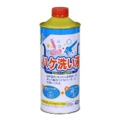 【日本Asahipen】強力油漆刷清洗液 400ML(非松香水 香蕉水 甲苯 去漬油 油漆溶劑 稀釋劑 去光水)