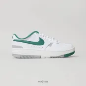 NIKE GAMMA FORCE W AF1 白綠 皮革 麂皮 厚底 經典 低筒 休閒鞋 女鞋【DX9176-106】