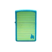 【墊腳石】ZIPPO Flat Turquoise Laser Engrave防風打火機