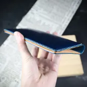 (店+)輕薄對折 長夾  Cordovan馬臀皮 客製化刻字 Mister手作皮件 皮革/客製皮件/真皮