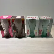 麥當勞 可口可樂 玻璃杯 曲線杯｜2015百週年紀念款(1994/2015) 2018俄羅斯世足杯(熱血粉/榮耀棕)全新