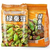 滇品客農科院翡翠綠蠶豆保山綠心蠶豆芥末香酥炒貨零食下酒菜