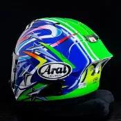 【免運】日本Arai RX-7X NAKANO 04 GREEN 中野真矢RX7X安全帽彩繪鴨尾大鴨尾尾翼後導流空力套件