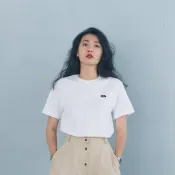 Fruit of the loom『電繡布章小圖T』水果牌 白.丈青.軍綠.灰色 台灣總代理