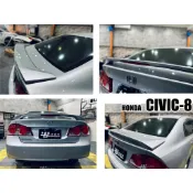 小亞車燈改裝＊新 HONDA CIVIC8 喜美8代 原廠型 有LED燈 K12 鴨尾 尾翼 含烤漆 實車