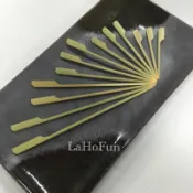 《LaHoFun》鐵砲串-9/12/15/18/21cm(100入/包) 竹串.鐵砲串.鐵炮串.烤肉叉.竹叉.竹籤
