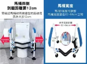 貨比三家 免打孔馬桶扶手架 衛生間安全扶手 防滑扶手 老人坐便椅 馬桶輔助器 雙夾片防側翻 穩固吸盤 無背 馬桶起身助力架