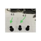 高壓灌注機使用牛油頭可更換象皮6.5外面五金店通用款