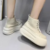 (店+)【baibeauty 白鳥麗子】休閒鞋．復古撞色麂皮拼接綁帶圓頭平底包鞋