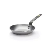【de Buyer 畢耶】原礦蜂蠟鐵鍋 傳統單柄平底鍋20cm-適用IH爐