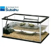 小郭水族-日本Suisaku-水作【烏龜套缸 40cm 】 附沉水過濾、浮台 /新手缸 寄居蟹