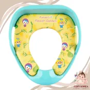 [lilpang] Pororo's Flower Garden 兒童馬桶座圈,1 件 / 韓國馬桶座圈 / 趣味設計 